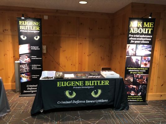 Eugene Butler, Private Investigator