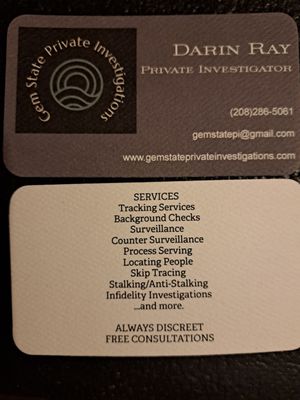 Gem State Private Investigations