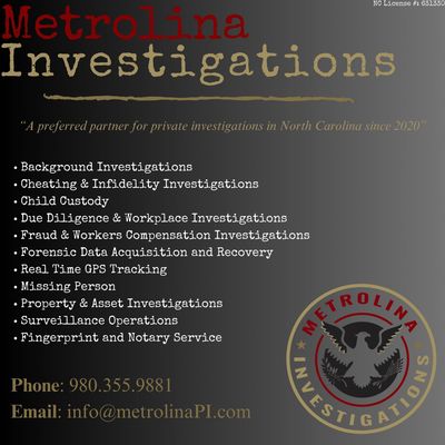 Metrolina Investigations